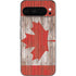 Canadian Flag Dark Wood Pixel 9 Pro XL Skin
